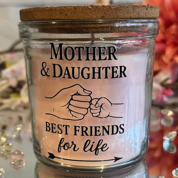 Mother and Daughter Jasmine Scented Candle